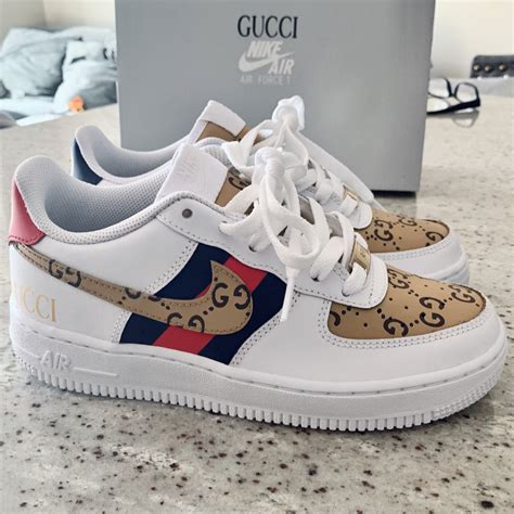 gucci air force ones for sale|nike air force 1 Gucci.